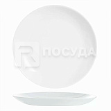 Тарелка мелкая без полей d19см h1.8см, цв.белый «Evolution» Arcoroc (кр6) стеклокерамика