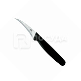 Нож для овощей 7см изогнутый черная ручка «Pro-Line» P.L.Proff Cuisine