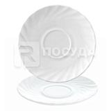 Блюдце d14.5см для арт. D6921, цв.белый «Trianon» Arcoroc (кр6) стеклокерамика