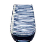 Хайбол 465мл, цв. серо-голубой «Twister» Stolzle (d8,5см h12см кр6) Blue-gray
