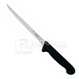 Нож филейный 20см черная ручка «Pro-Line» P.L.Proff Cuisine