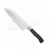 Нож Сантоку 18см с бороздками кованый «Elite» P.L.Proff Cuisine