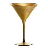 Рюмка коктейльная 240мл, цв. золотой «Elements» Stolzle (d11,6см h17,2см кр6) хр.стекло Gold