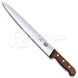 Нож для нарезки 30см деревянная ручка. «Rosewood» Victorinox