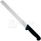Нож хлебный 30см черная ручка «Pro-Line» P.L.Proff Cuisine