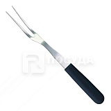 Вилка для мяса 20см черная ручка «Pro-Line» P.L.Proff Cuisine