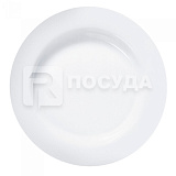 Тарелка мелкая d25.5см h2.2см, цв.белый «Evolution» Arcoroc (кр6) стеклокерамика