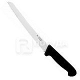 Нож хлебный 25см черная ручка «Pro-Line» P.L.Proff Cuisine