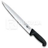 Нож для нарезки 30см черная ручка «Fibrox» Victorinox