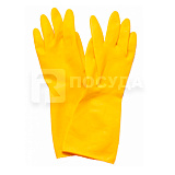 Перчатки латекс размер L желтые Garcia de Pou