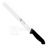 Нож для нарезки 25см черная ручка «HORECA PRIME» ICEL
