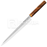 Нож для суши/сашими 30см нерж./ручка дерево Left Yanagiba «Titan East» Pirge