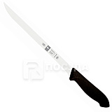 Нож для нарезки ветчины 30см черная ручка «HORECA PRIME» ICEL
