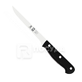 Нож филейный 15см черная ручка «TECHNIK» ICEL
