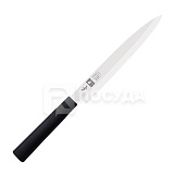Нож Янагиба 21см черная ручка «TOKYO» ICEL