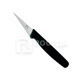 Нож для овощей 6см изогнутый черная ручка «Pro-Line» P.L.Proff Cuisine