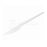 Нож одноразовый 17,5см белый пластик 100шт/уп Garcia de Pou