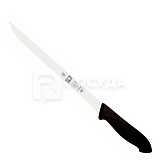 Нож для нарезки 24см черная ручка «HORECA PRIME» ICEL