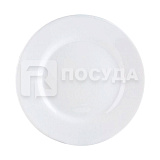 Тарелка мелкая d19см, цв.белый «Everyday» Luminarc (кр6) стеклокерамика