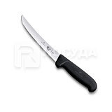 Нож обвалочный 15см изогнутый черная ручка «Fibrox» Victorinox