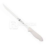 Нож для нарезки 24см белая ручка «HORECA PRIME» ICEL