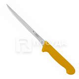 Нож филейный 20см желтая ручка «Pro-Line» P.L.Proff Cuisine