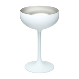 Шампанское-блюдце 230мл, цв. бело-серебристый «Elements» Stolzle (d9,5см h14,7см кр6) хр.стекло