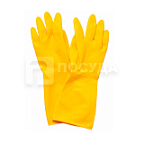 Перчатки латекс размер M желтые Garcia de Pou