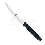Нож для стейка «STEAK» ручка черный пластик. ICEL