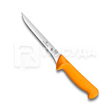 Нож обвалочный 16см гибкое лезвие желтая ручка «Swibo» Victorinox