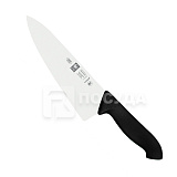 Нож поварской 20см черная ручка «HORECA PRIME» ICEL