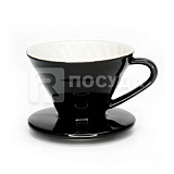 Воронка фильтр для заваривания кофе d10см h7,5см керамика на 1-2 чашки «Barbossa» P.L.Proff Cuisine