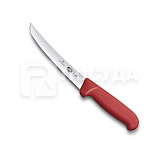 Нож обвалочный 15см изогнутый красная ручка «Fibrox» Victorinox