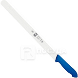 Нож кондитерский 36см пилообразное лезвие синяя ручка «HORECA PRIME» ICEL