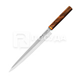Нож для суши/сашими 23см нерж./ручка дерево Left Yanagiba «Titan East» Pirge