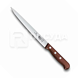 Нож филейный 18см супер-гибкое лезвие деревянная ручка «Rosewood» Victorinox