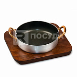 Сковорода на деревянной подставке 500мл антиприг./алюмин. P.L.Proff Cuisine