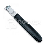 Нож карбовочный для цедры 14см черная ручка Victorinox