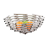 Блюдо для фруктов d34см h13см нерж. P.L.Proff Cuisine