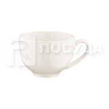 Чашка кофейная 110мл d7,2см h5,3см, цв.белый «White Classic» Bonna (кр6) фарфор