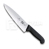 Нож L=20 см, для шефа, с черной ручкой, «Fibrox», Victorinox