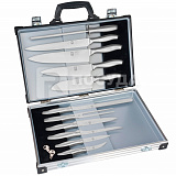 Набор ножей из 11 предметов в чемодане «CHEF», ICEL
