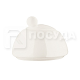 Сахарница с крышкой 300мл d11см h7см, цв.белый «White Classic» Bonna (кр12) фарфор