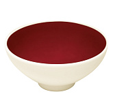 _Салатник 220мл d11см h5см, цв. бордовый «Samba» RAK Porcelain (кр12) фарфор