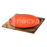 Доска Н=1,8 см, 34x34 см, деревянная, квадратная, «Acacia Wood Boards», Bonna