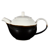 Чайник 420 мл, Onyx Black, цв.черный, белый, «Monochrome», Churchill