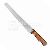 Нож L=25 см, нерж, кондитерский с дерев.ручкой, «Wood», P.L.Proff Cuisine