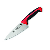 Нож L=15 см, поварской, с красно-черной ручкой, Atlantic Chef