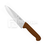 Нож L=20 см, с коричневой рукояткой, «Pro-Line», P.L.Proff Cuisine
