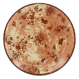 Тарелка D=24 см, круглая коричневая «Peppery», RAK Porcelain